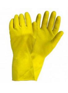 Перчатки хозяйственные латексные эконом